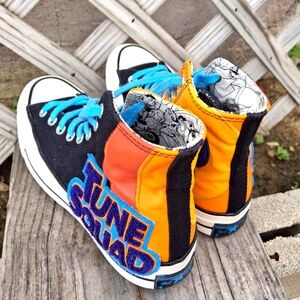Converse x Space Jam Tune Squad All Star 70 Hi Sneakers Unisex Women 8.5 Men 6.5